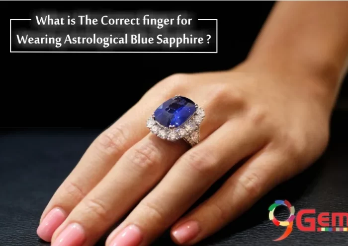 What is The Correct finger for Wearing Astrological Blue Sapphire